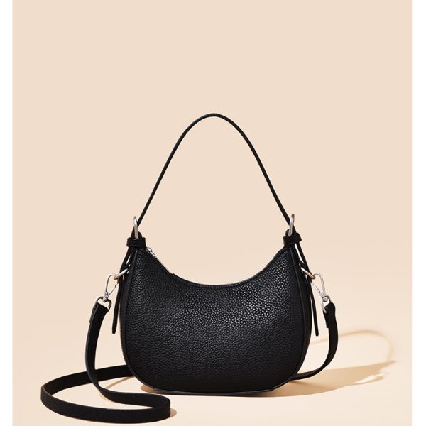 Trendy tote new style Women’s shoulder Bag (Black)