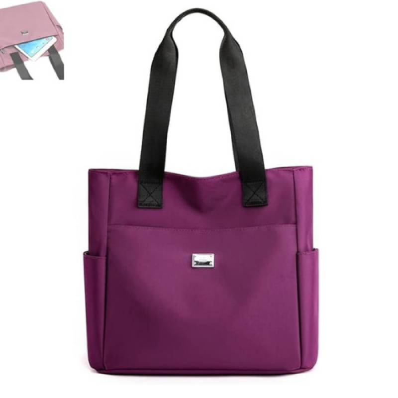 pr1 Fashion Shopping Bag ( Purple color ) - Image 1